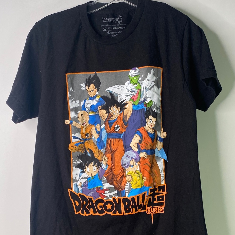 Dragon Ball Super Graphic Black Tee Men’s Size Small - 1140